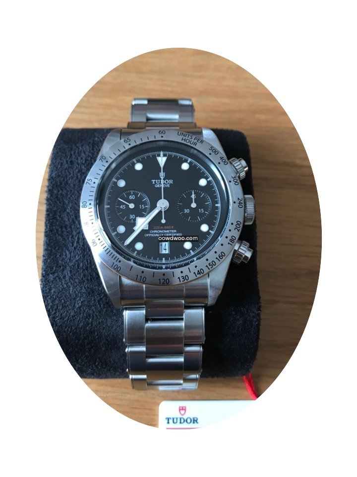 Tudor Heritage Black Bay Chronograph sof...