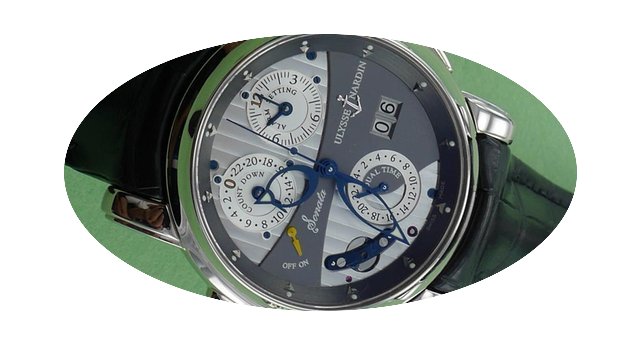 Ulysse Nardin Sonata Dual-Time Alarm 18k...