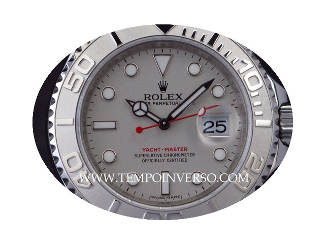 Rolex Yatch-Master platinum dial and bez...