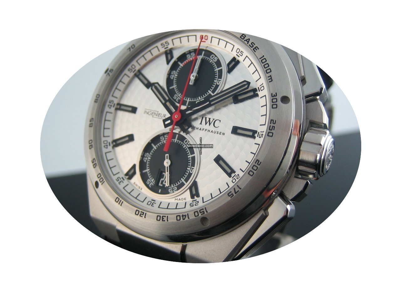 IWC Ingenieur Chronograph Flyback Silber...