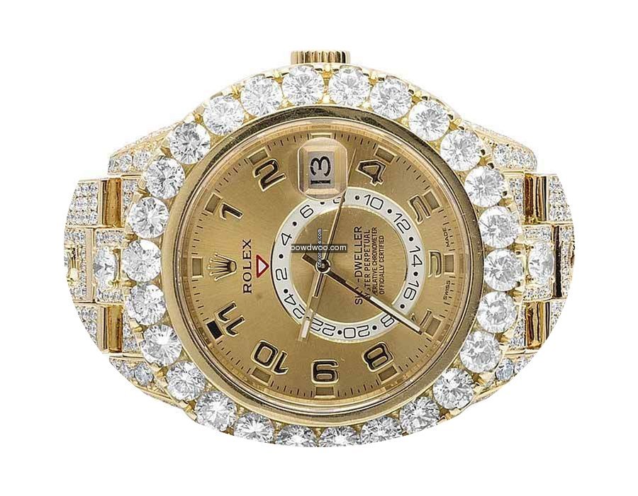 Rolex Mens 18K Yellow Gold 326938 Rolex ...