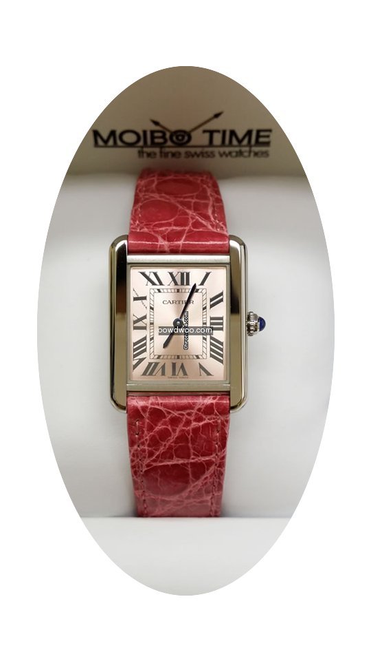 Cartier Tank Solo Pink Quartz [New]...