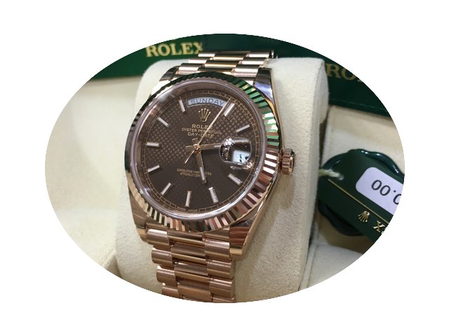 Rolex Day-Date 40mm 228235 CHOCOLATE IND...