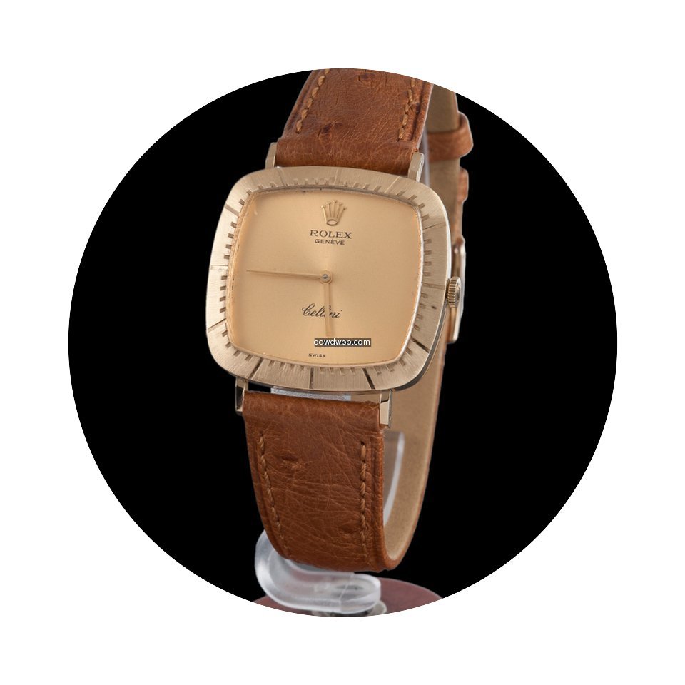 Rolex cellini yellow gold manual winding...