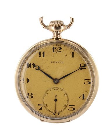 Zenith Pocket Watch Gold...