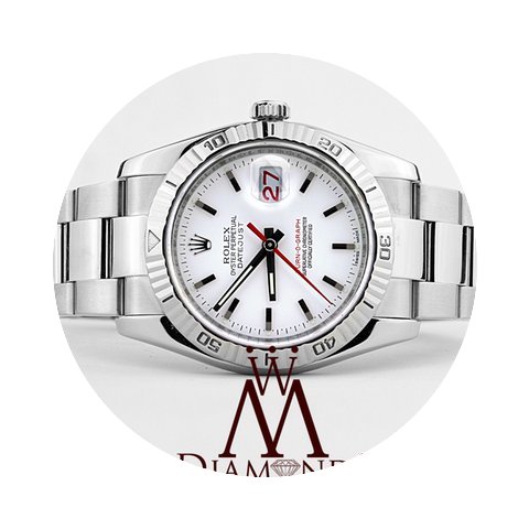 Rolex Datejust Turnograph Thunderbird Go...