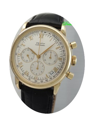 Zenith El Primero Chronograph Gold 18k/7...