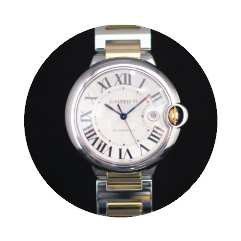 Cartier Ballon Bleu Steel & Yellow G...