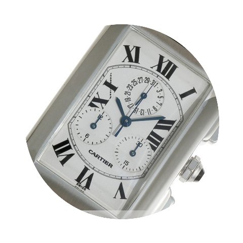 Cartier Tank Americaine Chronograph Wei...