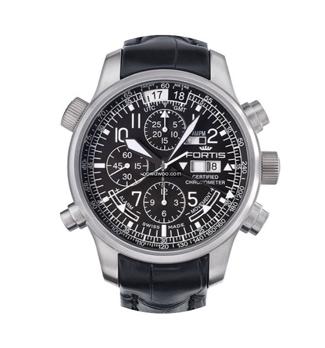 Fortis F-43 Daybreaker Stealth GMT Alarm...