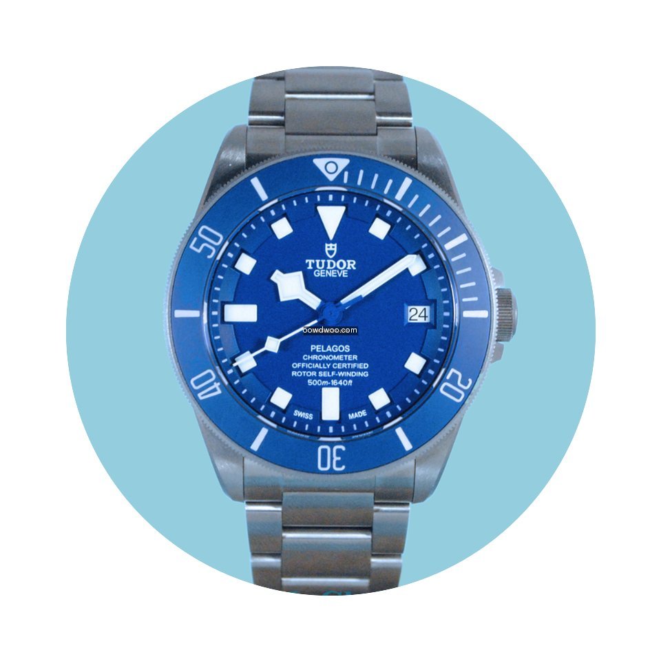 Tudor Pelagos Index blue Titan with new ...