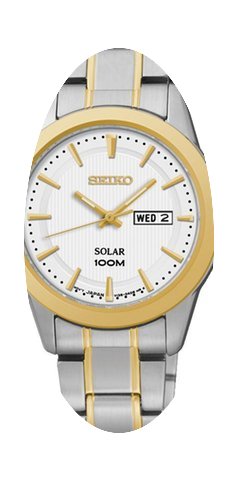 Seiko Solar SUT162P1 Damenarmbanduhr Kla...
