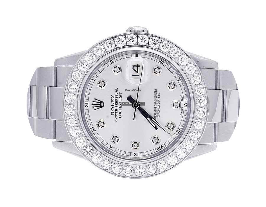 Rolex Mens Rolex Datejust Quickset 16014...