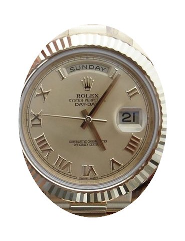 Rolex Day-Date II 218238-GLDRFP 41mm Cha...