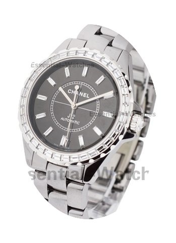 Chanel Chromatic J12 Baguette Diamond Be...