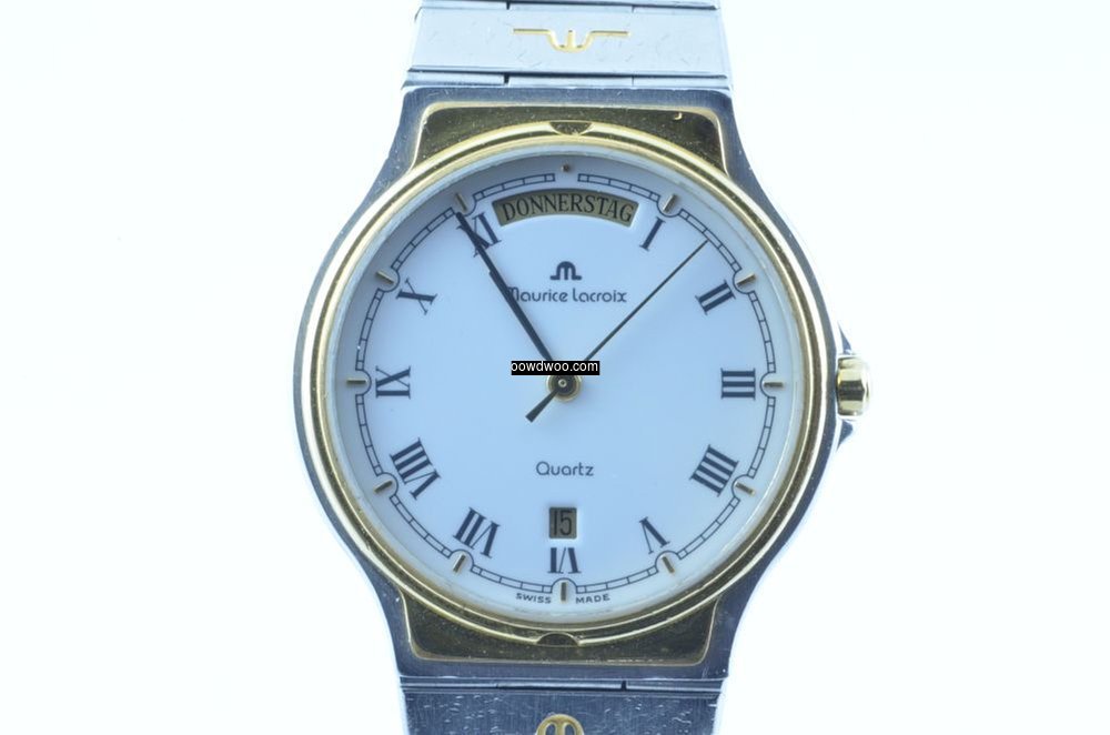 Maurice Lacroix Herren Uhr Stahl/gold Ve...