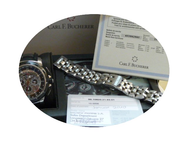 Carl F. Bucherer Patravi Traveltec FourX...