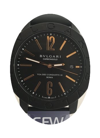 Bulgari Carbongold Automatic Pink...