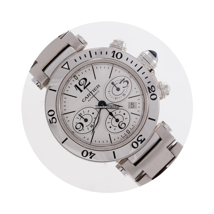 Cartier Pasha Seatimer Chronograph unwor...