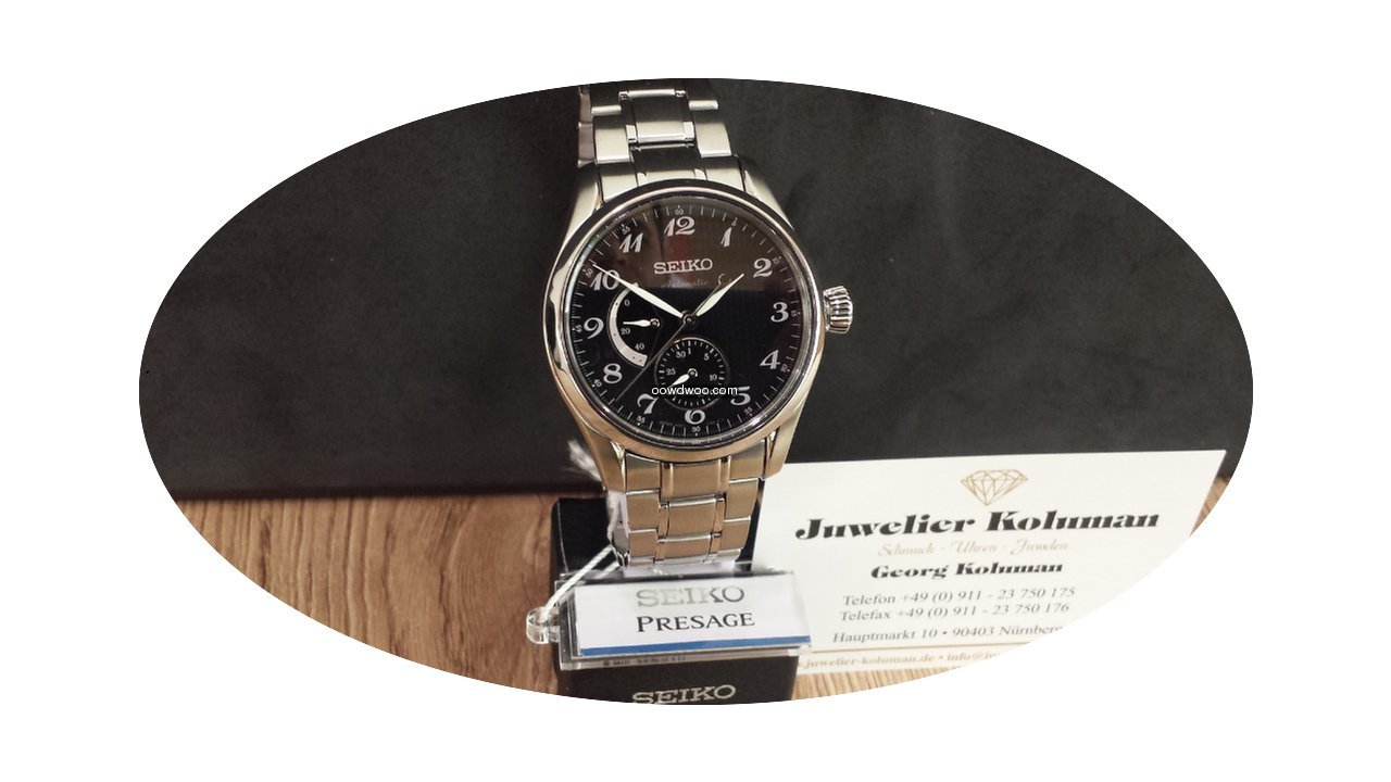 Seiko Preage Automtik Gangreserve...