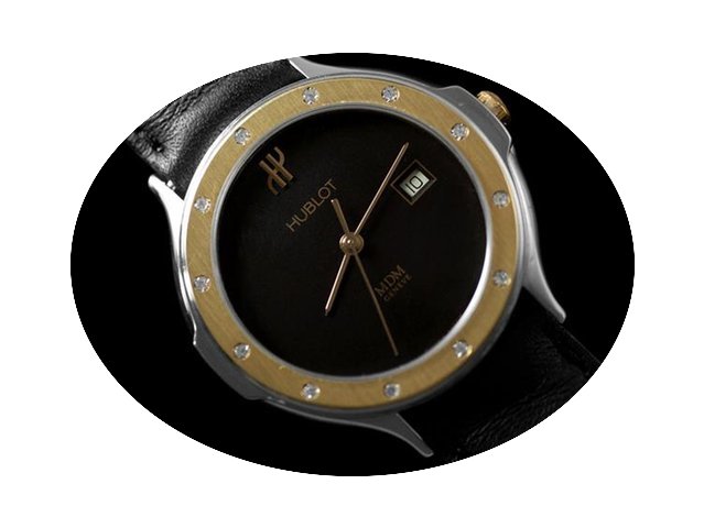 Hublot MDM Two-Tone Midsize Mens Watch -...