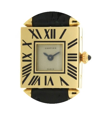 Cartier Carrè-obus In Yellow Gold 18kt...