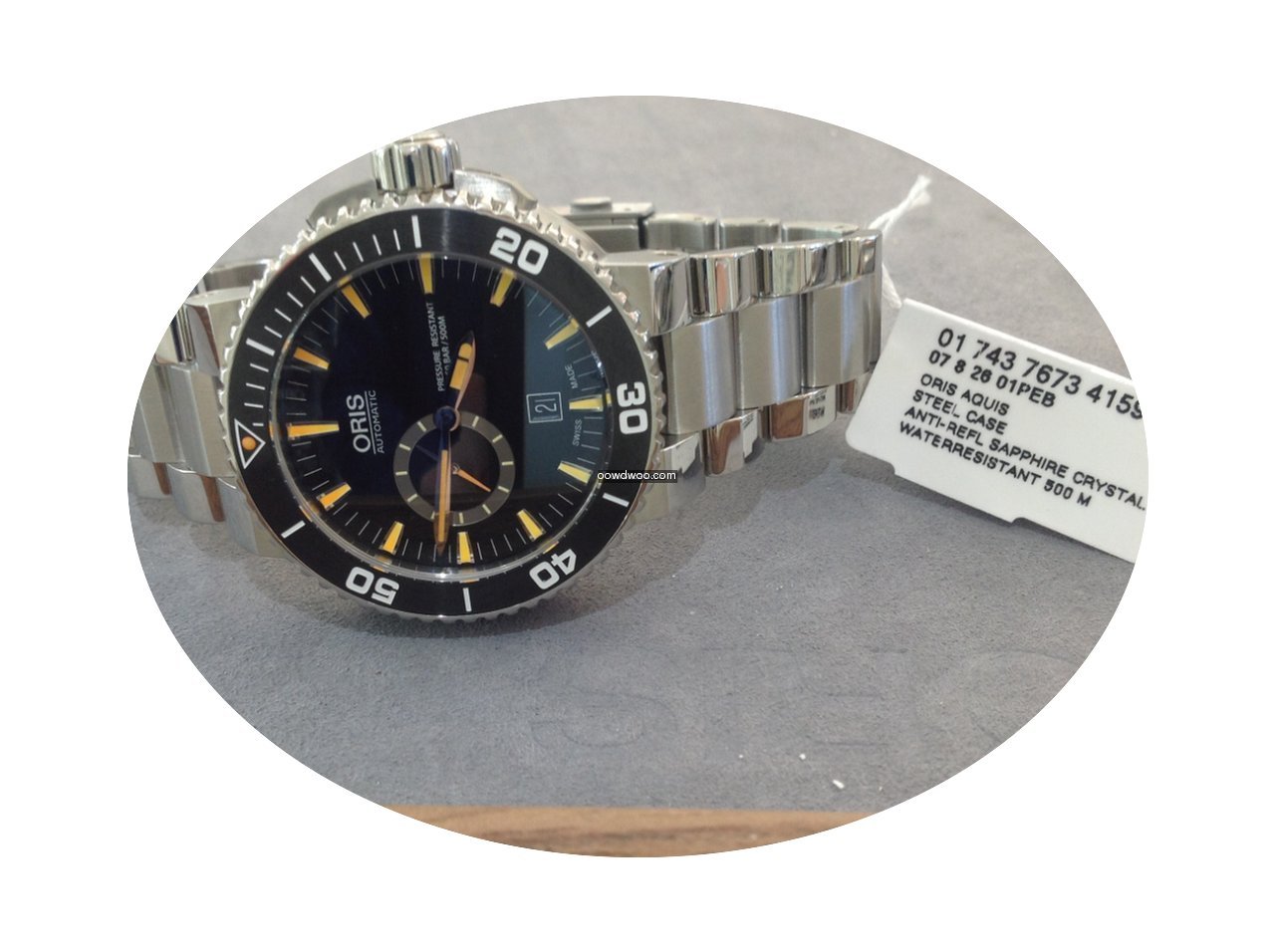 Oris Aquis Divers Small Second (we are a...