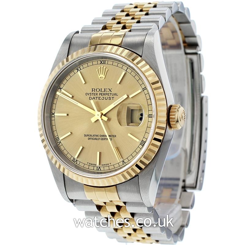 Rolex Datejust Watch - 16233 - Ref: - Ro...