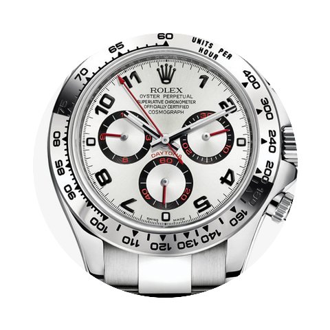 Rolex Daytona white gold 116509 white di...