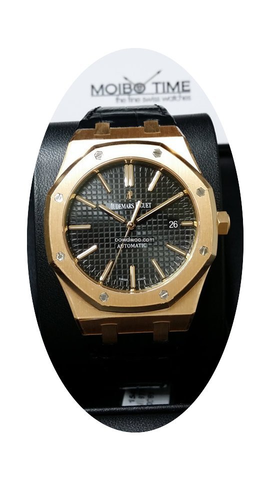 Audemars Piguet 15400OR Royal Oak 18K Pi...