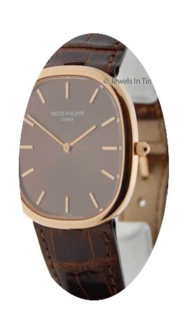 Patek Philippe Ellipse 3738 18k Rose Gol...