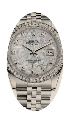 Rolex Datejust 36mm Steel and White Gold...