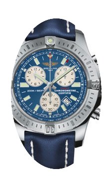 Breitling Colt Chronograph Blue Leather ...