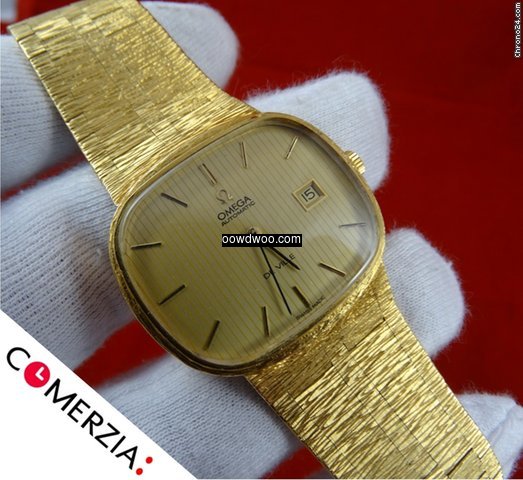 Omega DeVille PERFECT Condition 18k Gold...