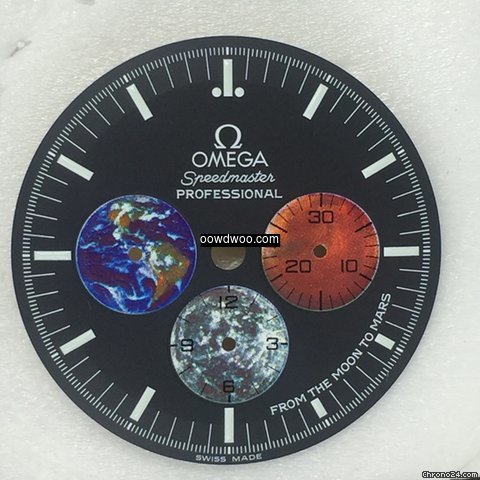 Omega Speedmaster Dials Moon to Mars /Ge...