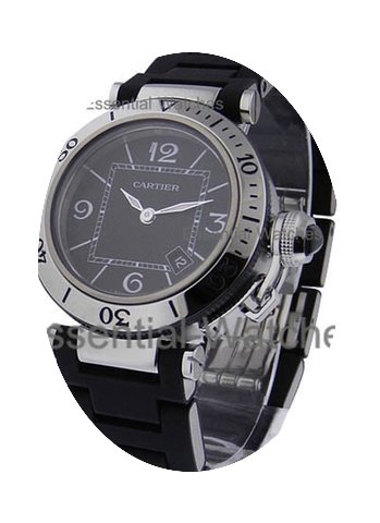 Cartier Pasha Seatimer Small in Steel...