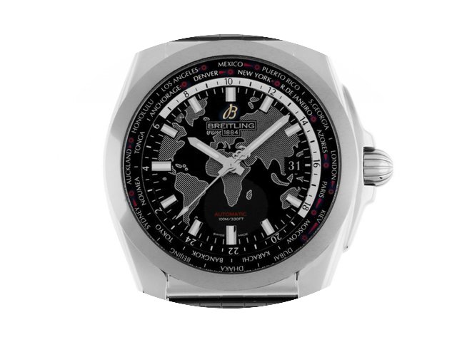Breitling Galactic Unitime Sleek T Stahl...