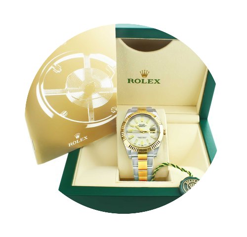 Rolex 116333 41mm Datejust 2 Creme Stick...