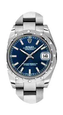 Rolex Datejust Ladies Midsize 178344-BLU...