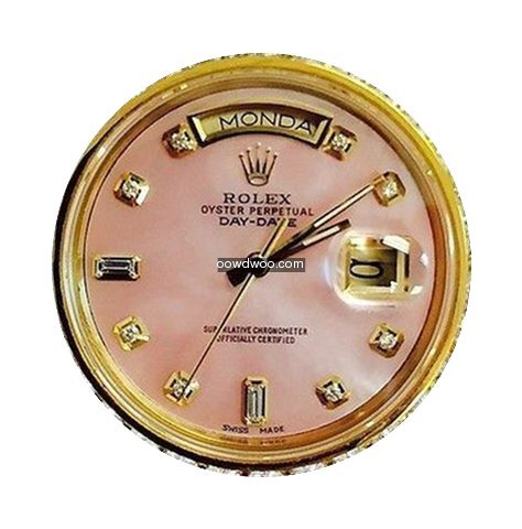 Rolex President 18038 18k Gold Mother Of...