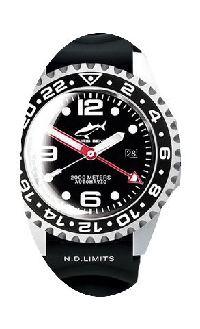 Chris Benz Deep 2000m Automatic GMT Bubb...