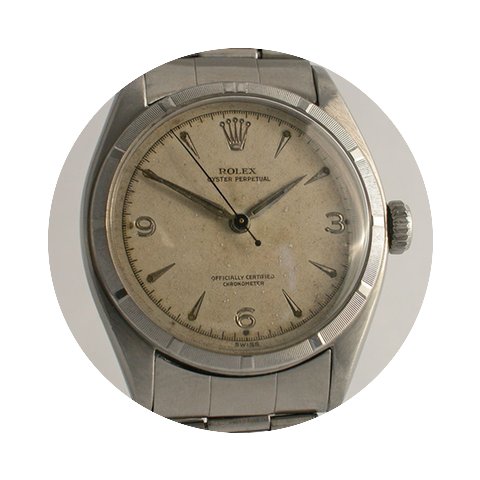 Rolex ON HOLD Oyster Perpetual 6085 Bubb...