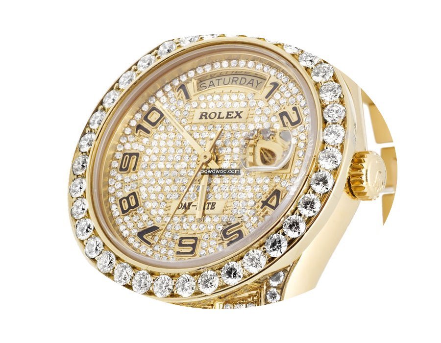 Rolex 18K Mens 36MM Yellow Gold Rolex 18...