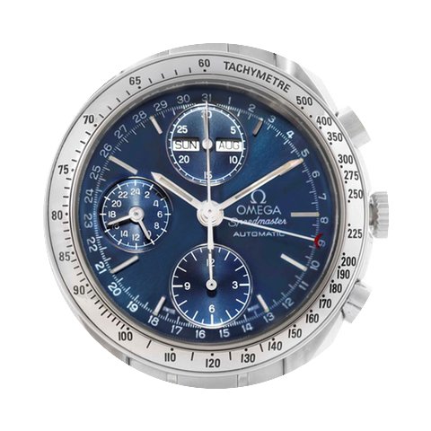 Omega Speedmaster Automatic Day Date Blu...