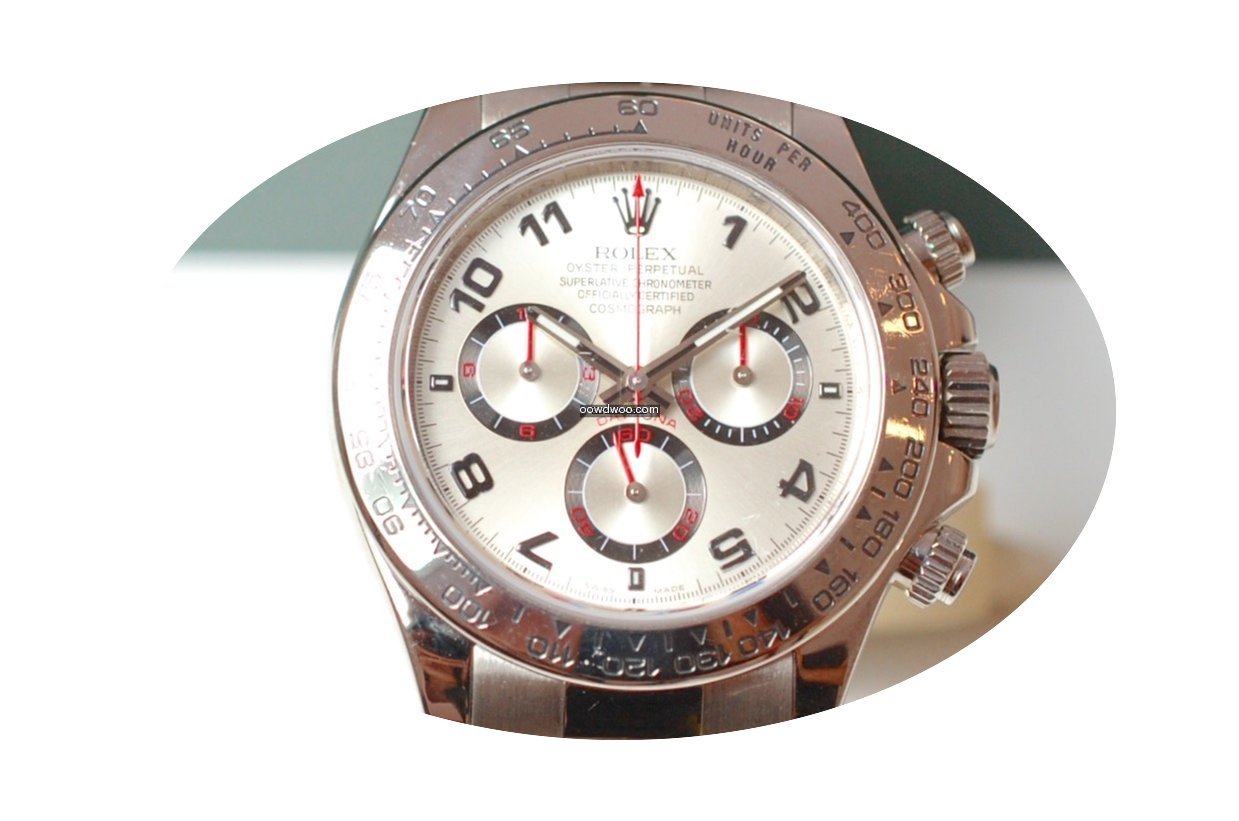 Rolex Daytona Weißgold, Mint Condition...