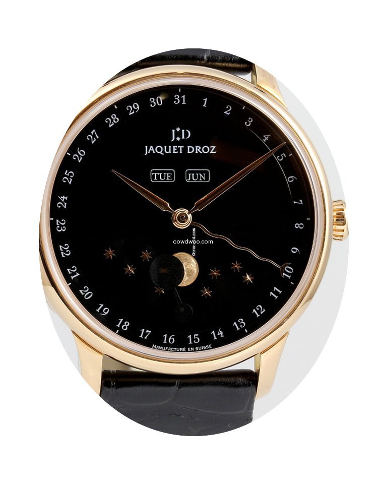 Jaquet-Droz The Eclipse Black Enamel Dia...