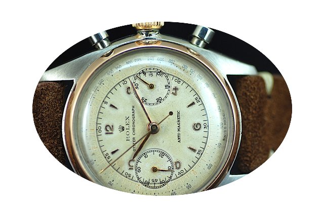 Rolex Crono Monoblocco ref 4500 Acc Oro ...