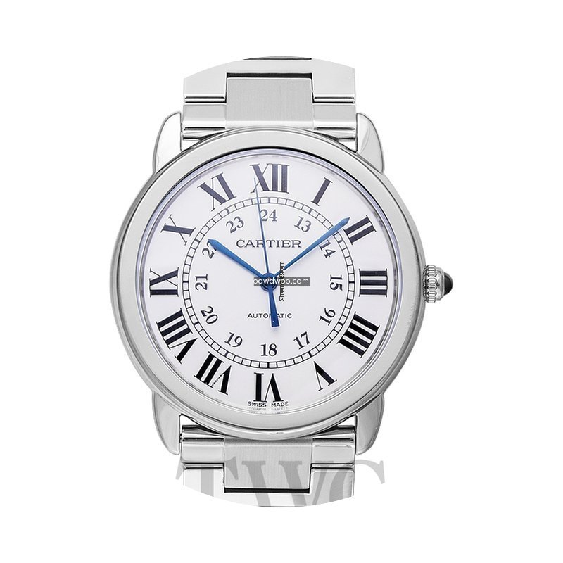 Cartier Ronde Solo de Cartier Silver Ste...