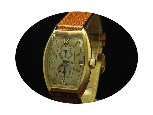 Franck Muller 18kt Gold Master Banker Ha...