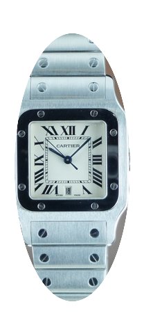 Cartier Santos Galbée Moyen Modèle...